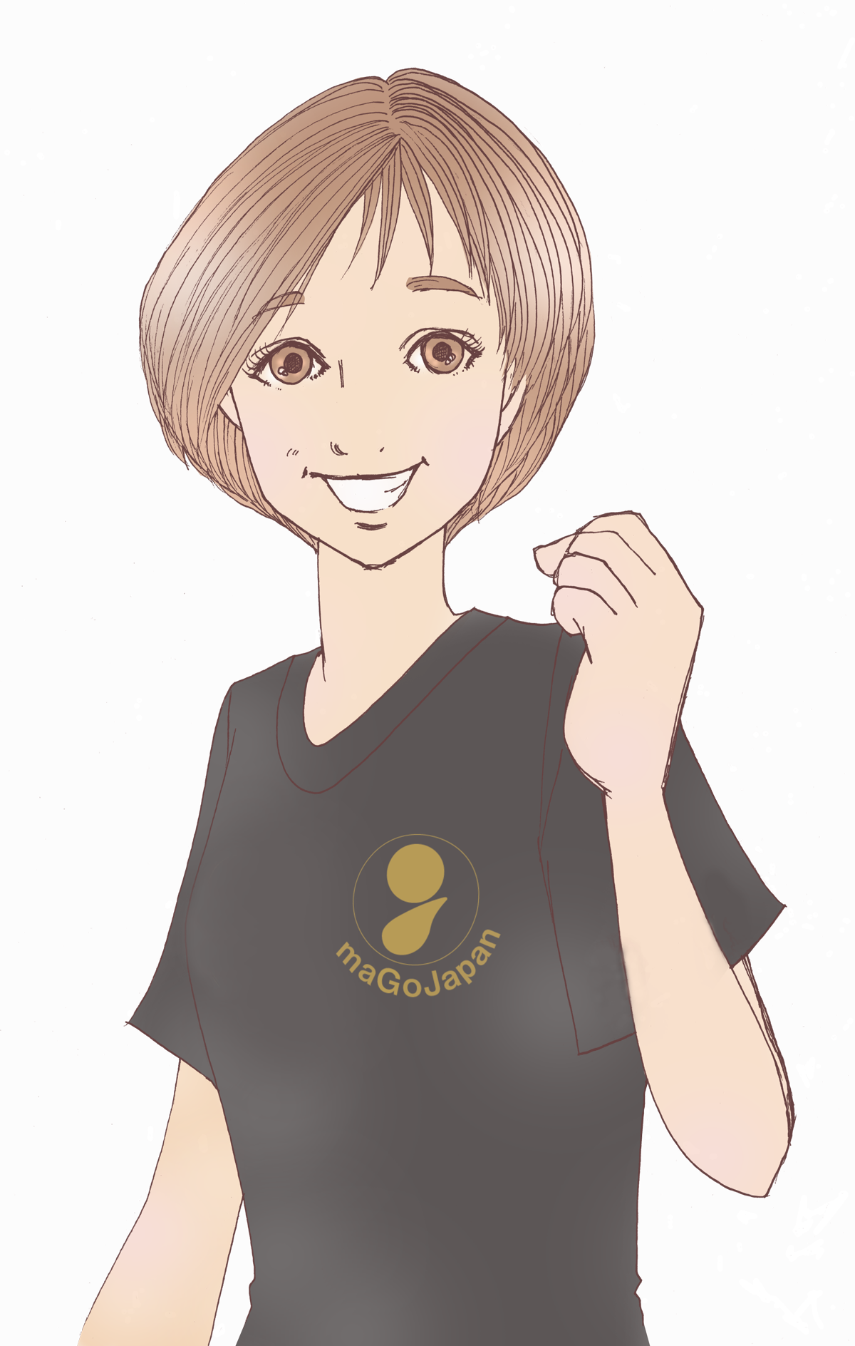 代表似顔絵
